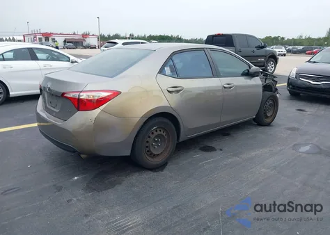 2016 Toyota Corolla Le из США, поврежденный, VIN 2T1BURHE8GC707218